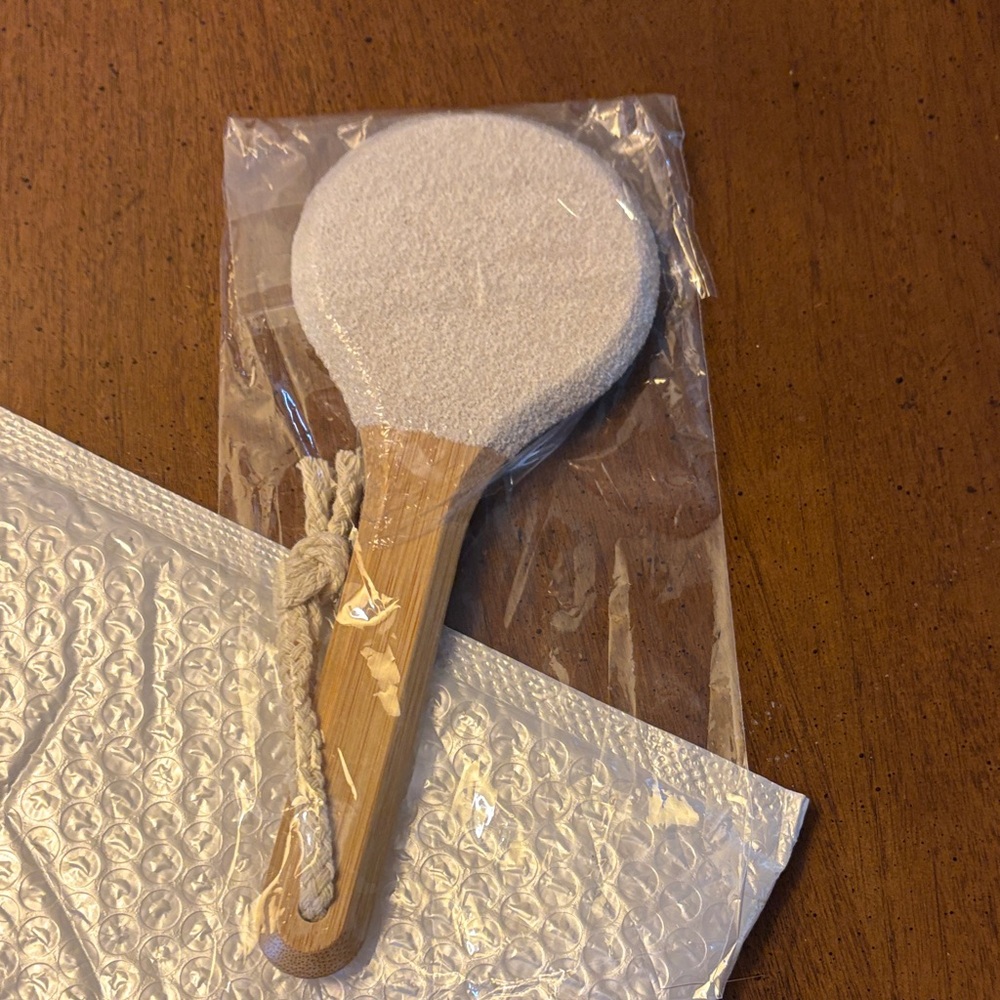 White pumice stone